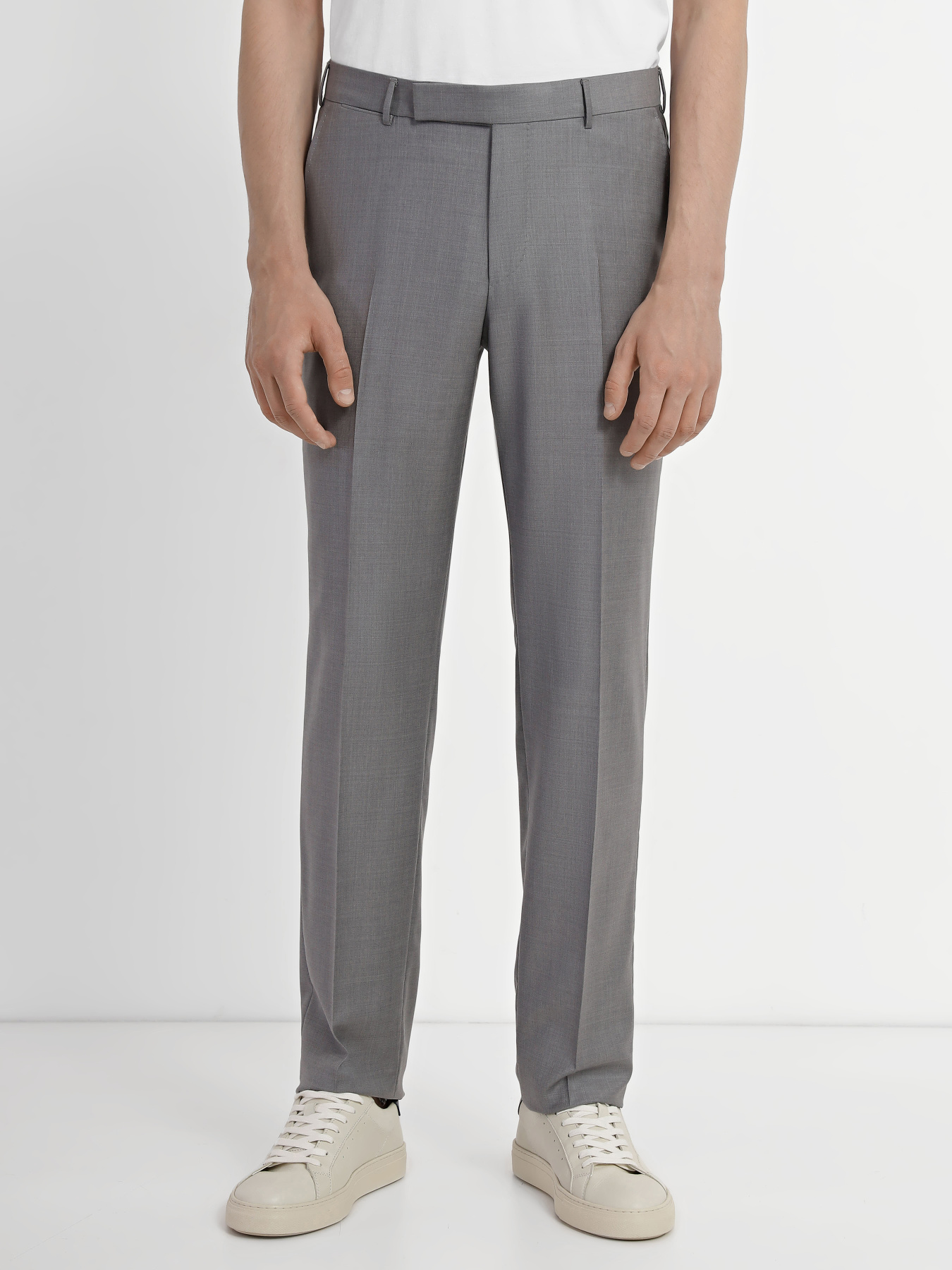 Класичні штани Zegna модель TR312162_Сірий Фото