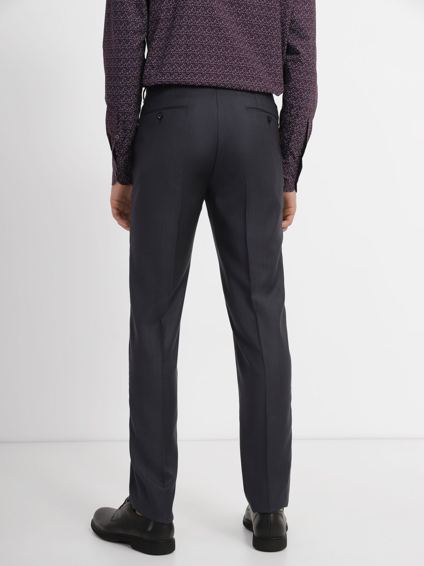 Классические штаны Zegna модель TR312381_Синій Фото