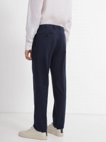 Брюки классические Zegna модель TR313072_Синій Фото