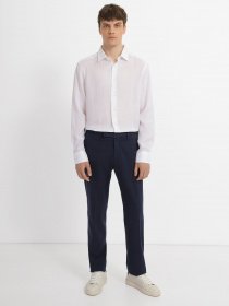 Брюки классические Zegna модель TR313072_Синій Фото