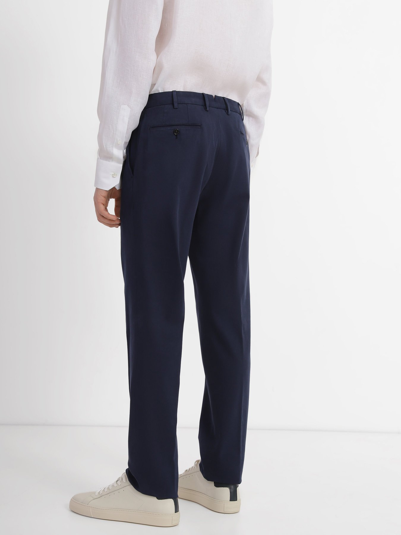 Классические штаны Zegna модель TR313072_Синій Фото