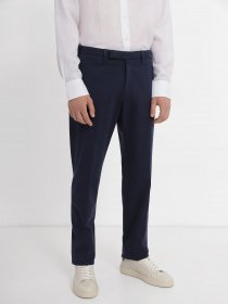 Классические штаны Zegna модель TR313072_Синій Фото