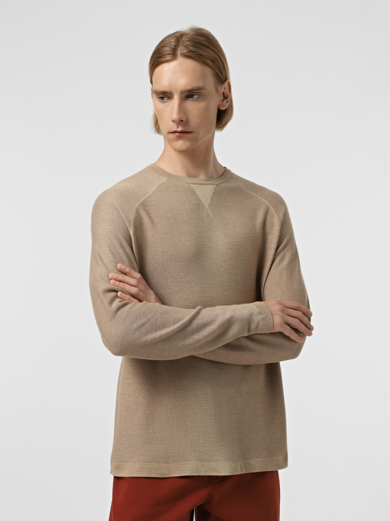 Джемпер Zegna модель KN311444_Бежевий Фото