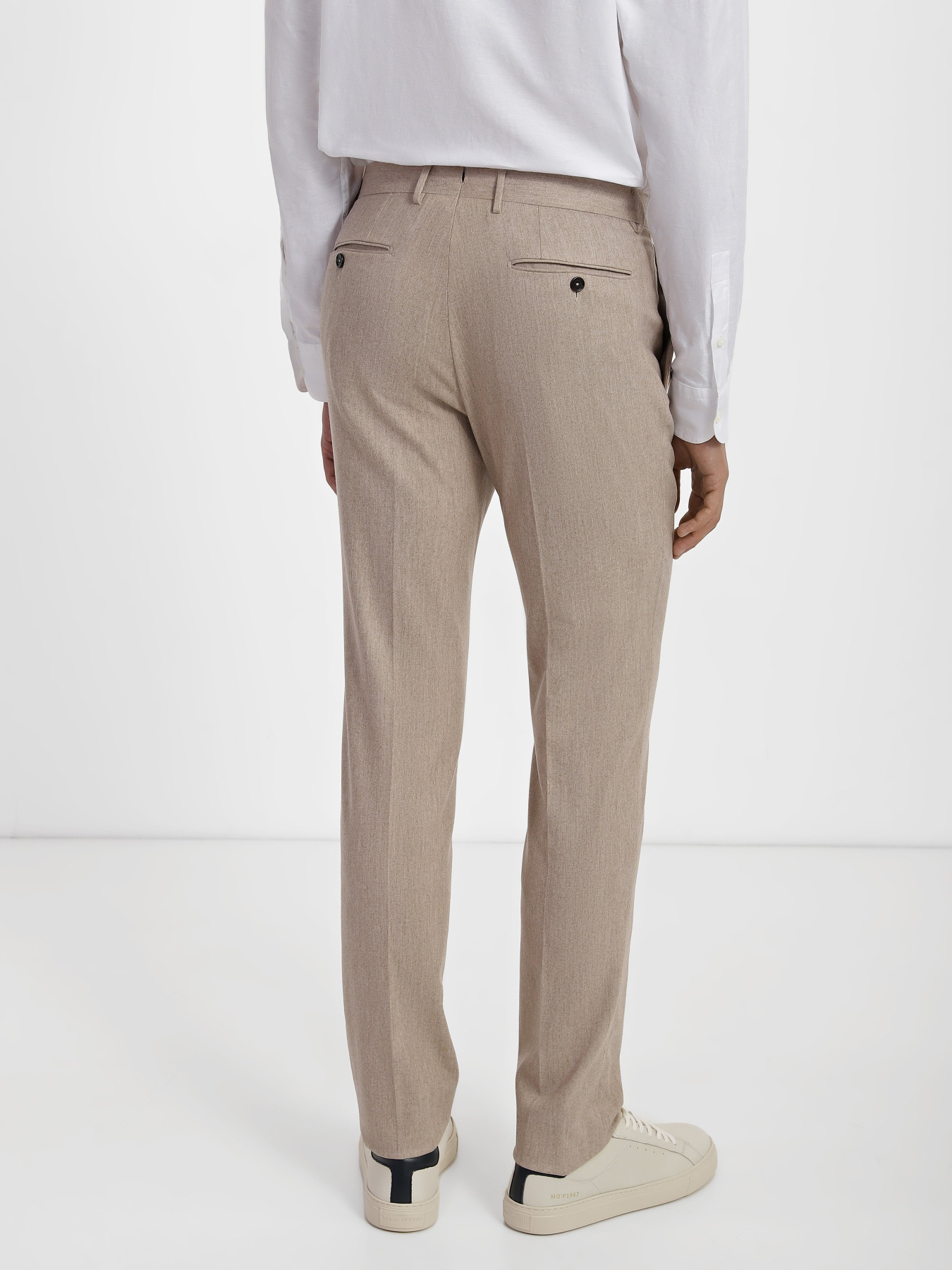 Брюки классические Zegna модель TR313083_Бежевий Фото