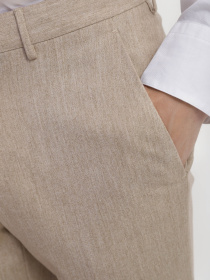 Брюки классические Zegna модель TR313083_Бежевий Фото