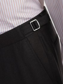 Классические штаны Zegna модель TR313453_Коричневий Фото