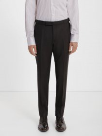 Классические штаны Zegna модель TR313453_Коричневий Фото