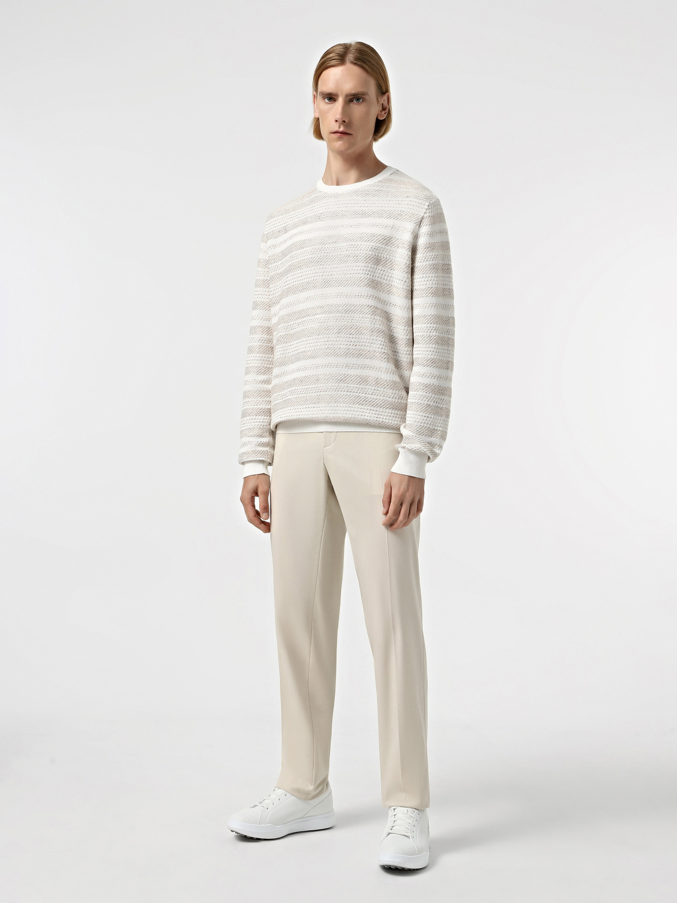 Брюки повседневные Zegna модель TR313968_Білий Фото