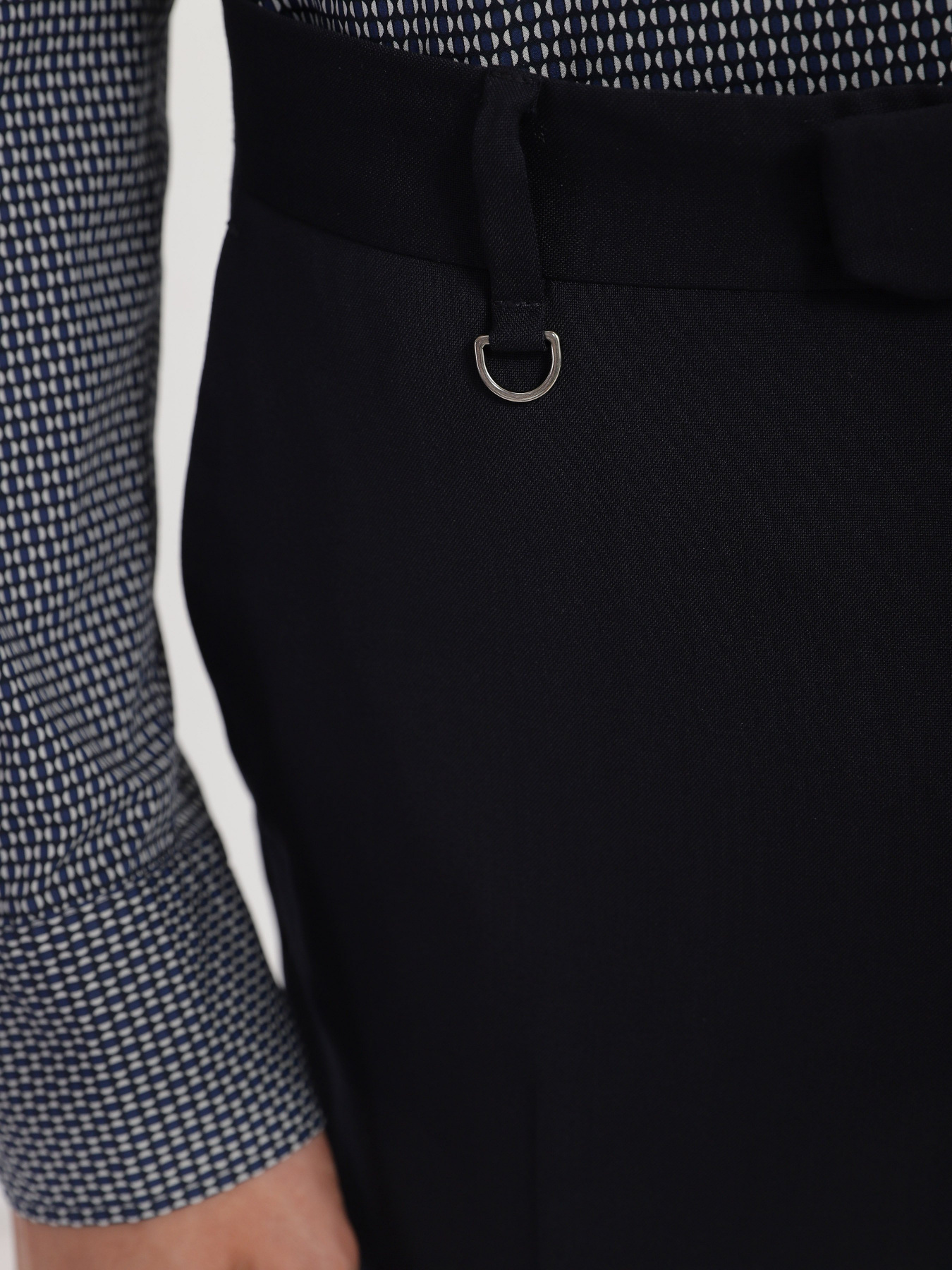 Классические штаны Zegna модель TR314603_Синій Фото