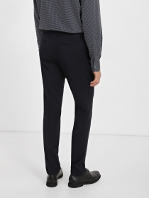 Классические штаны Zegna модель TR314603_Синій Фото