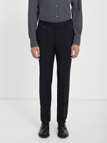 Классические штаны Zegna модель TR314603_Синій Фото