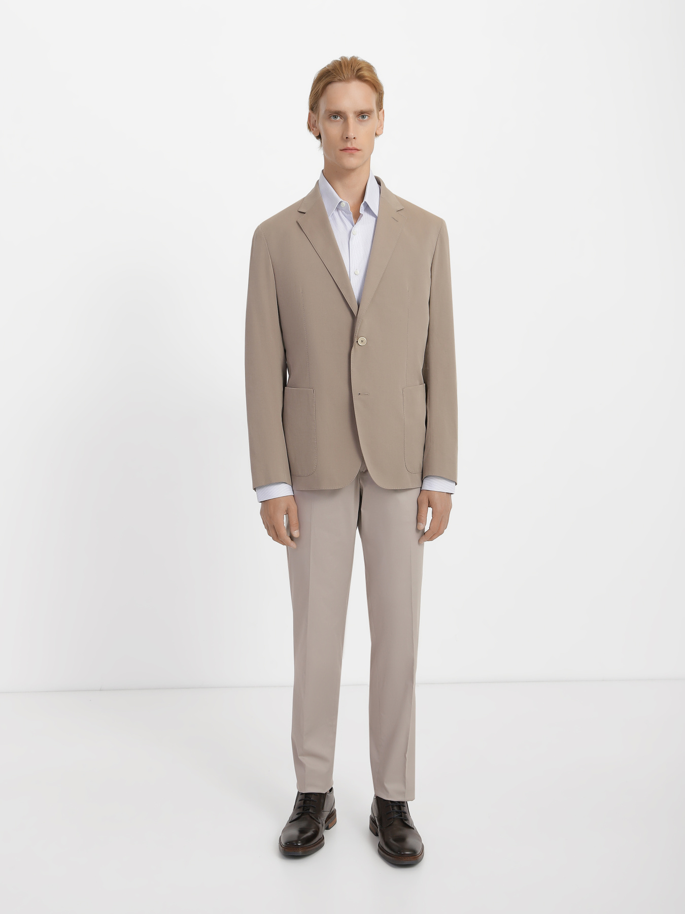 Брюки классические Zegna модель TR315296_Сірий Фото