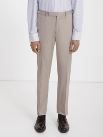 Классические штаны Zegna модель TR315296_Сірий Фото