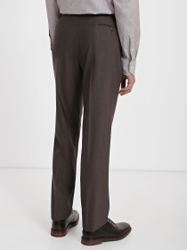 Класичні штани Zegna модель TR8567_Коричневий Фото