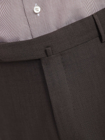 Класичні штани Zegna модель TR8567_Коричневий Фото