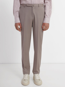 Брюки классические Zegna модель TR8578_Коричневий Фото