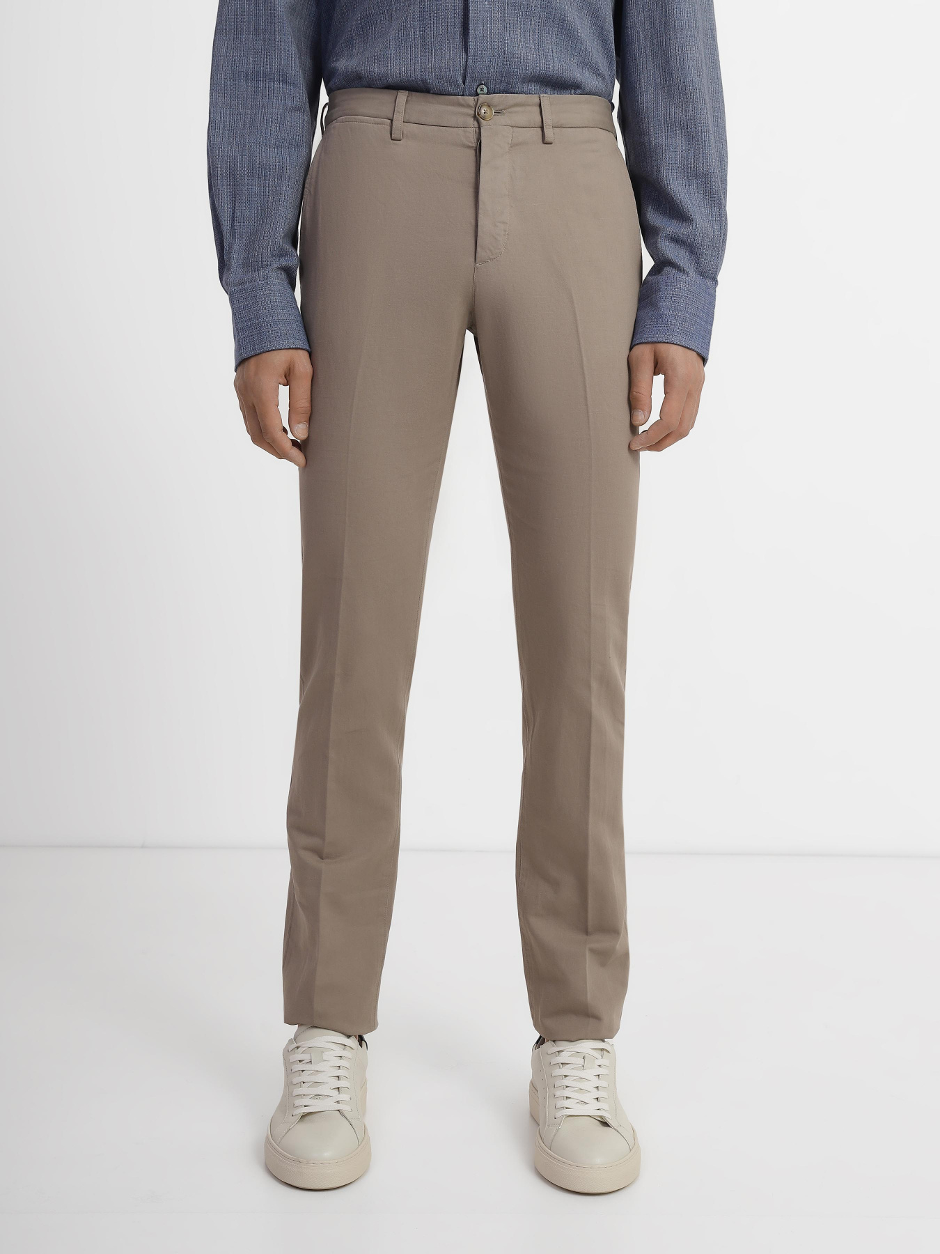 Брюки классические Zegna модель TR8635_Бежевий Фото