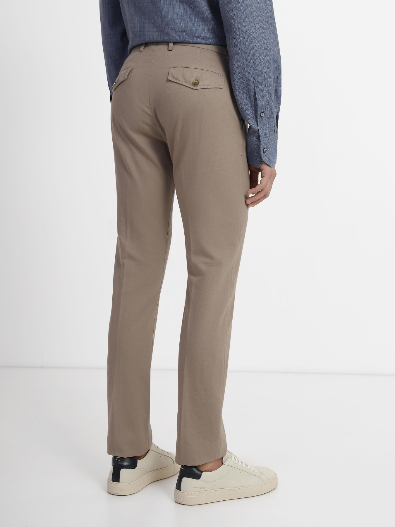 Брюки классические Zegna модель TR8635_Бежевий Фото