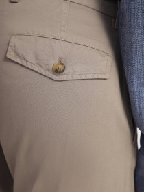 Брюки классические Zegna модель TR8635_Бежевий Фото