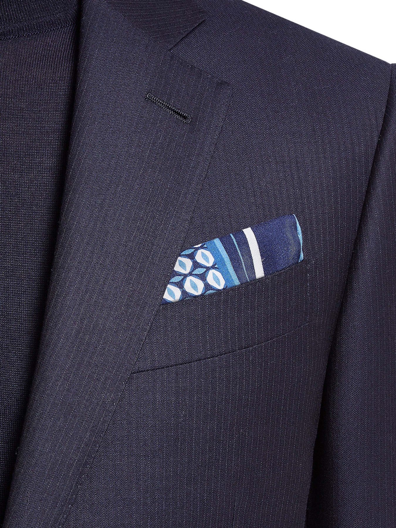 Платок Zegna модель AC309313_Синій Фото