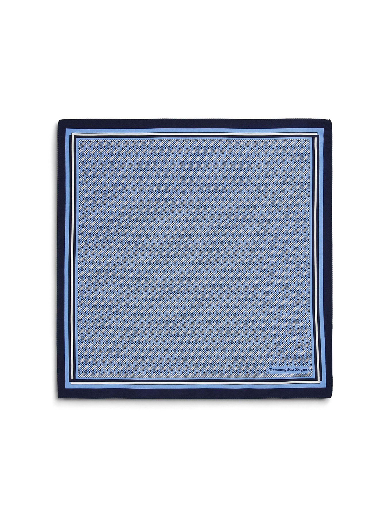 Платок Zegna модель AC310354_Синій Фото