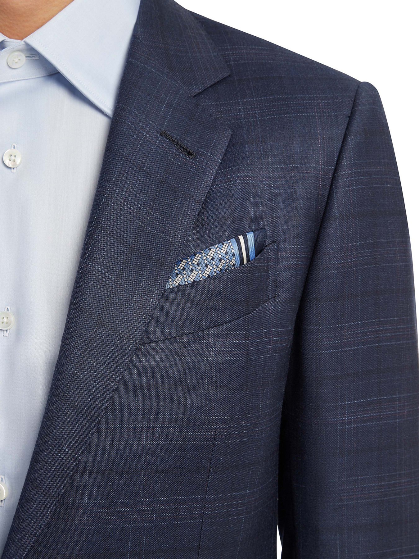 Хустка Zegna модель AC310354_Синій Фото