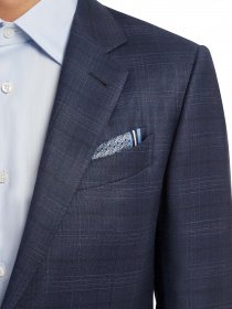 Хустка Zegna модель AC310354_Синій Фото