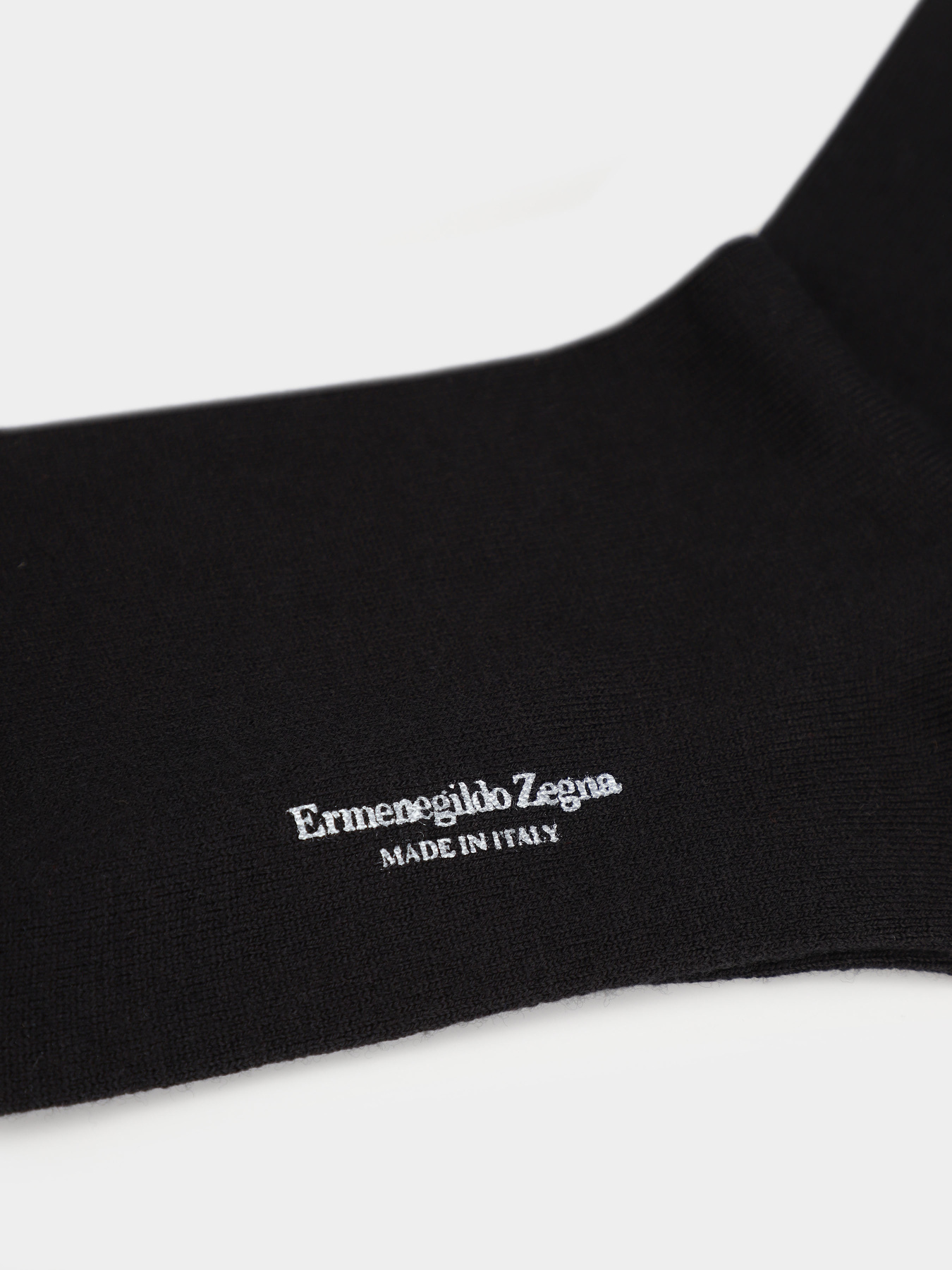 Шкарпетки Zegna модель UN307500_Чорний Шкарпетки Zegna модель UN307500_Чорний Фото