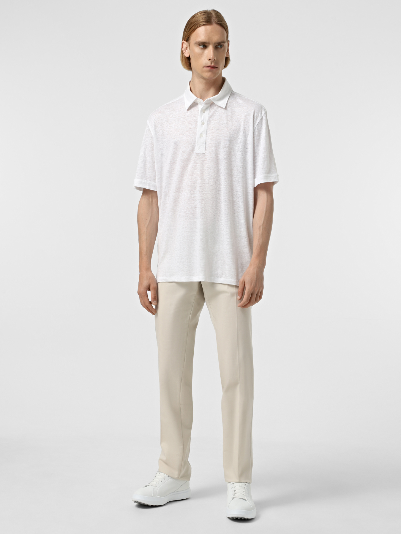 Поло Zegna модель KN312356_Білий Фото