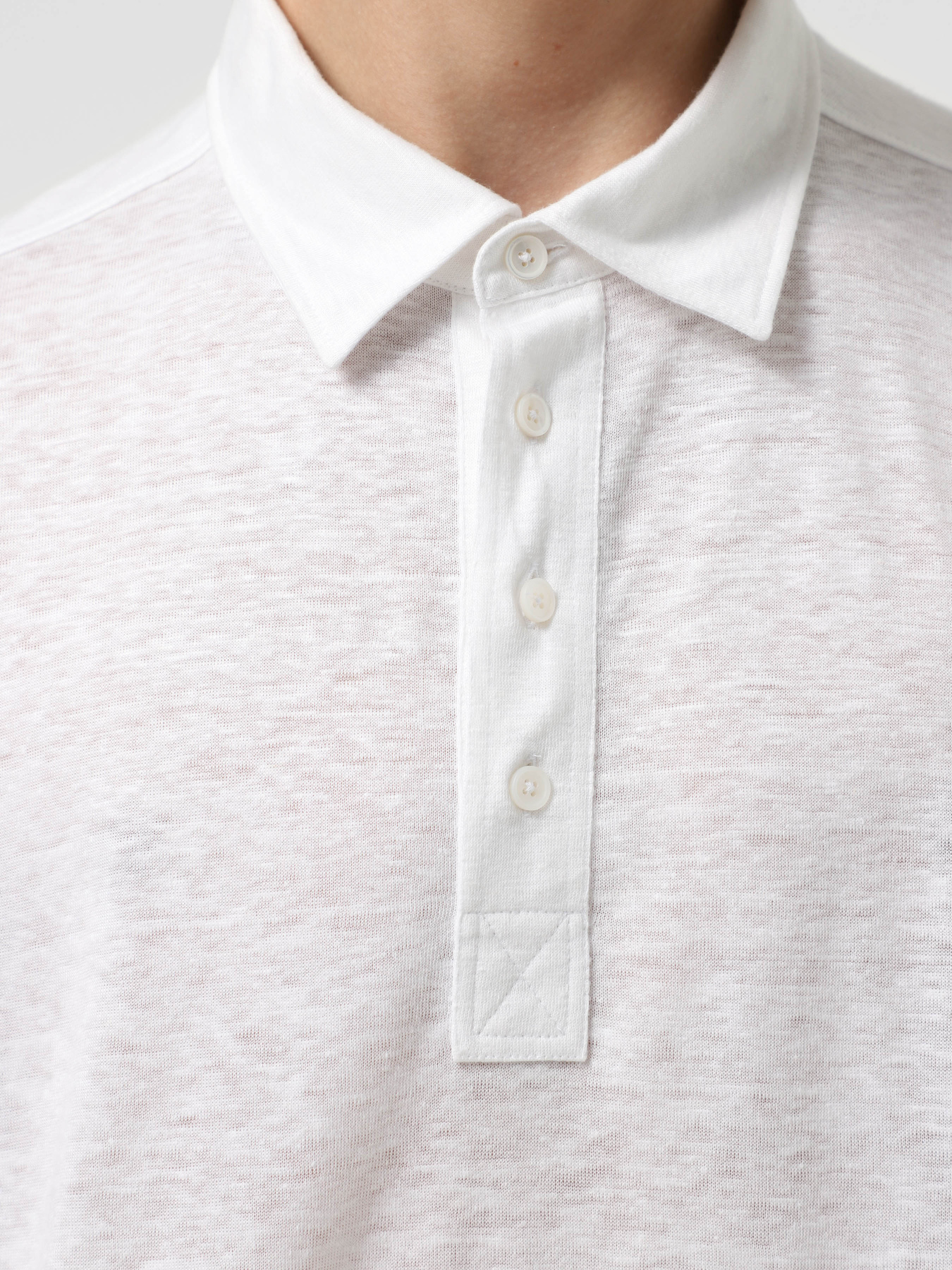 Поло Zegna модель KN312356_Білий Поло Zegna модель KN312356_Білий Фото