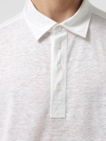 Поло Zegna модель KN312356_Білий Поло Zegna модель KN312356_Білий Фото