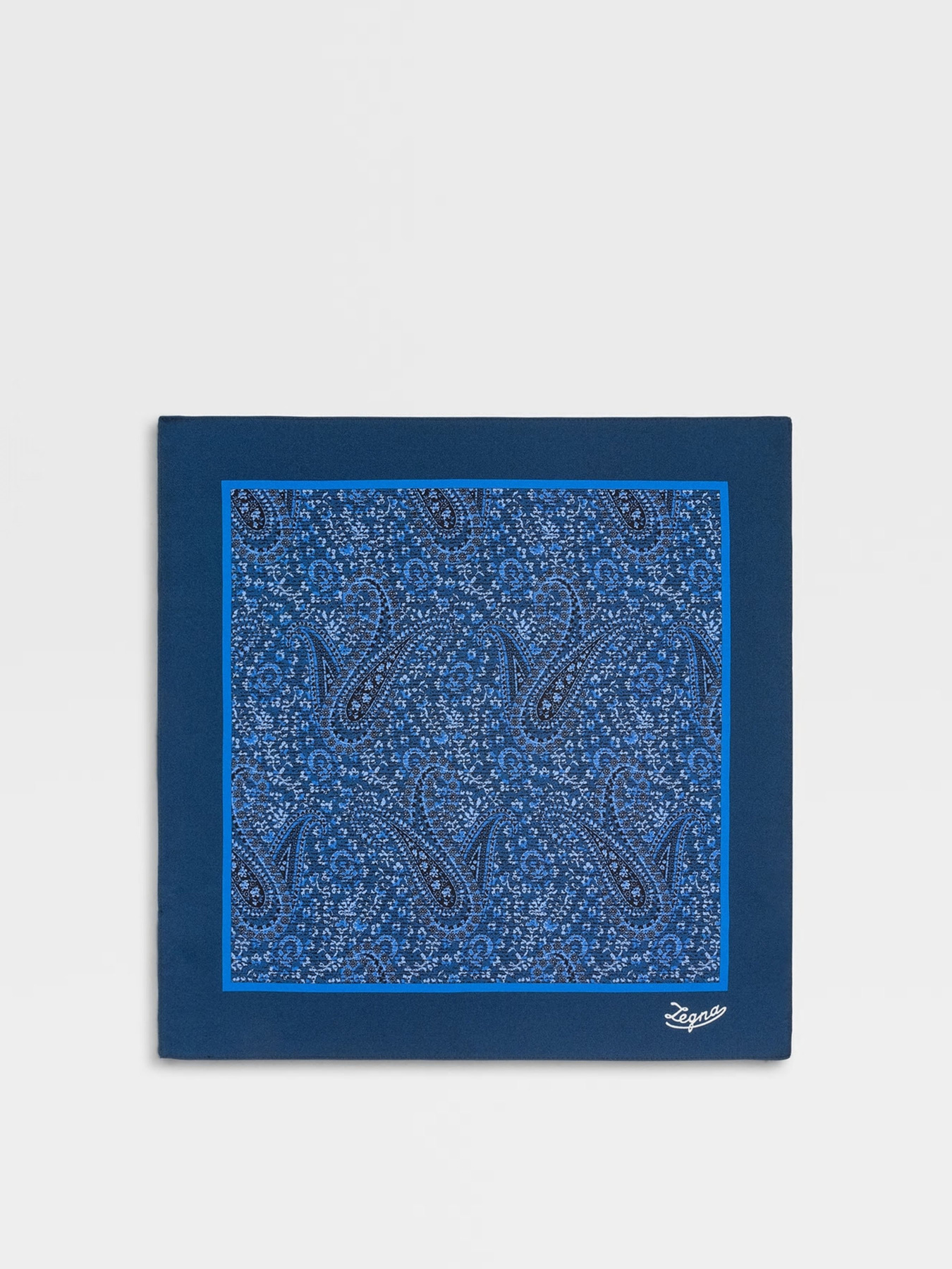 Платок Zegna модель AC311416_Блакитний Фото