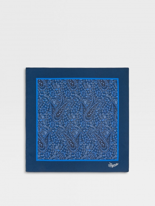 Платок Zegna модель AC311416_Блакитний Фото