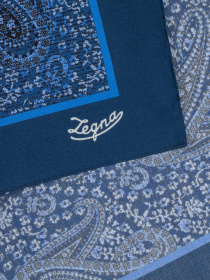 Хустка Zegna модель AC311416_Блакитний Фото