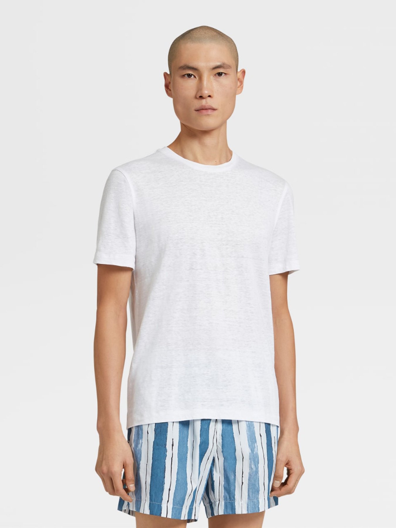 Футболка Zegna модель KN312667_Білий Фото