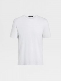 Футболка Zegna модель KN312667_Білий Фото