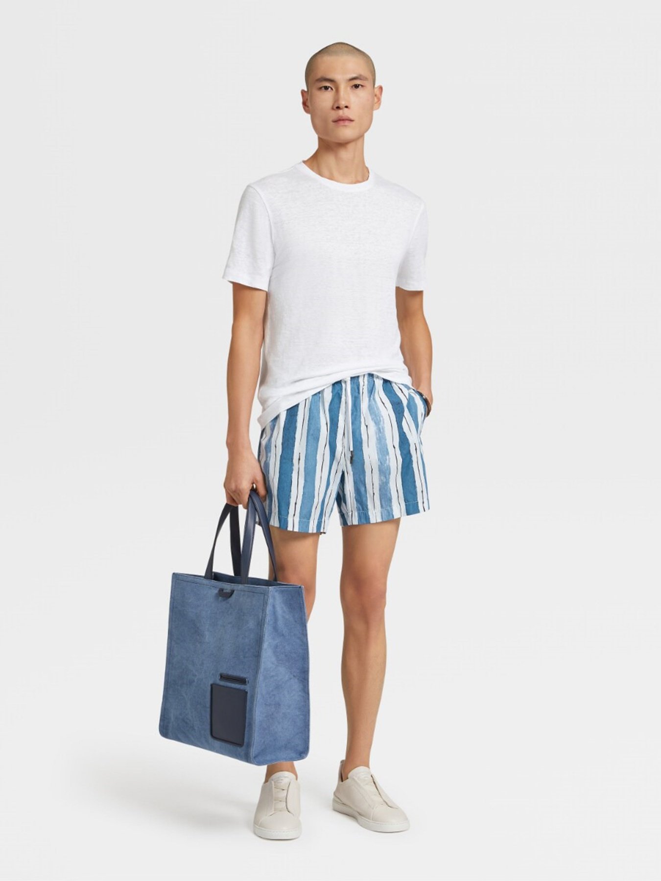 Футболка Zegna модель KN312667_Білий Фото