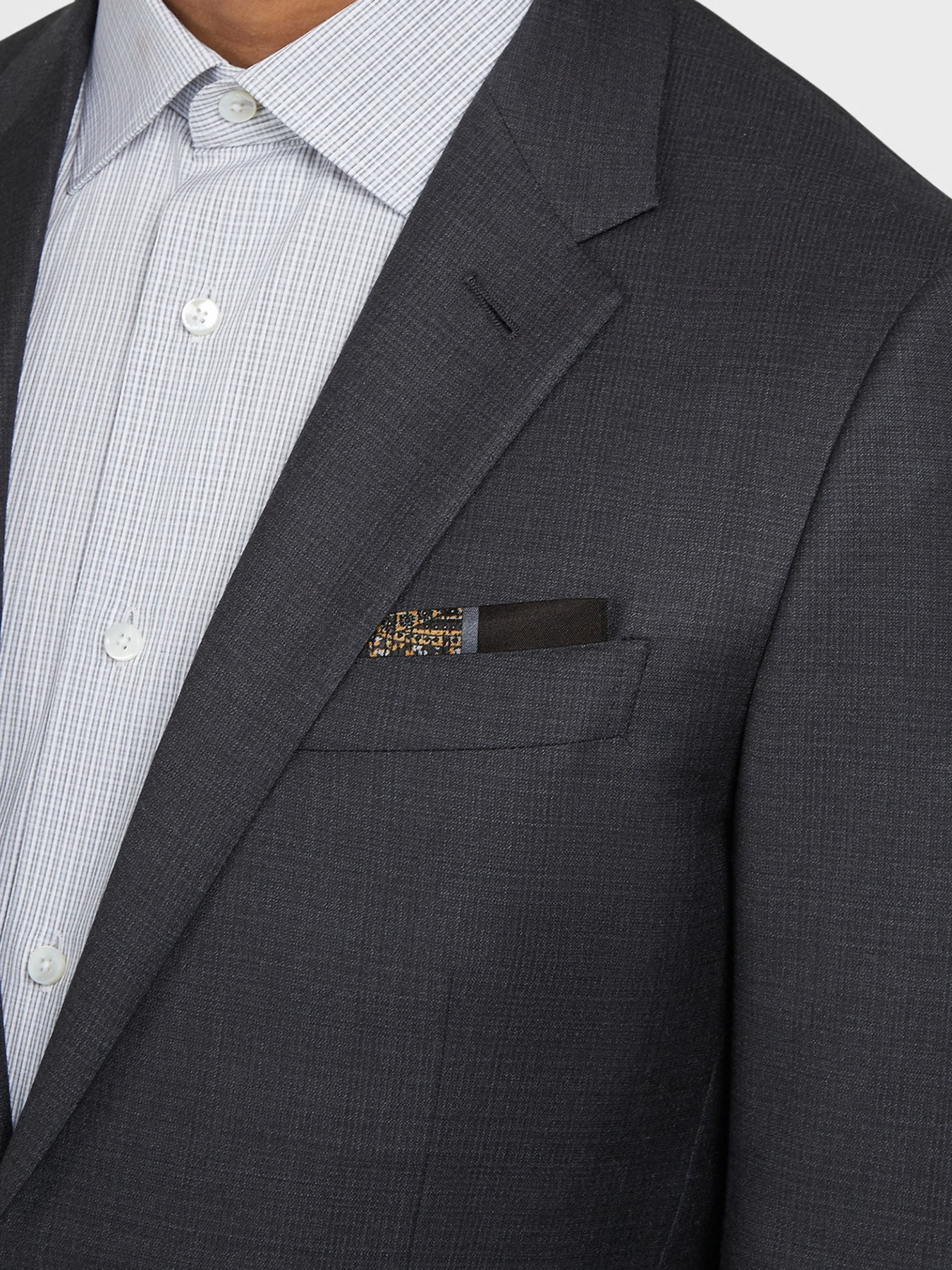 Хустка Zegna модель AC311457_Коричневий/Чорний Фото