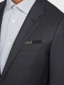 Хустка Zegna модель AC311457_Коричневий/Чорний Фото