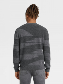 Джемпер Zegna модель KN313002_Сірий Фото