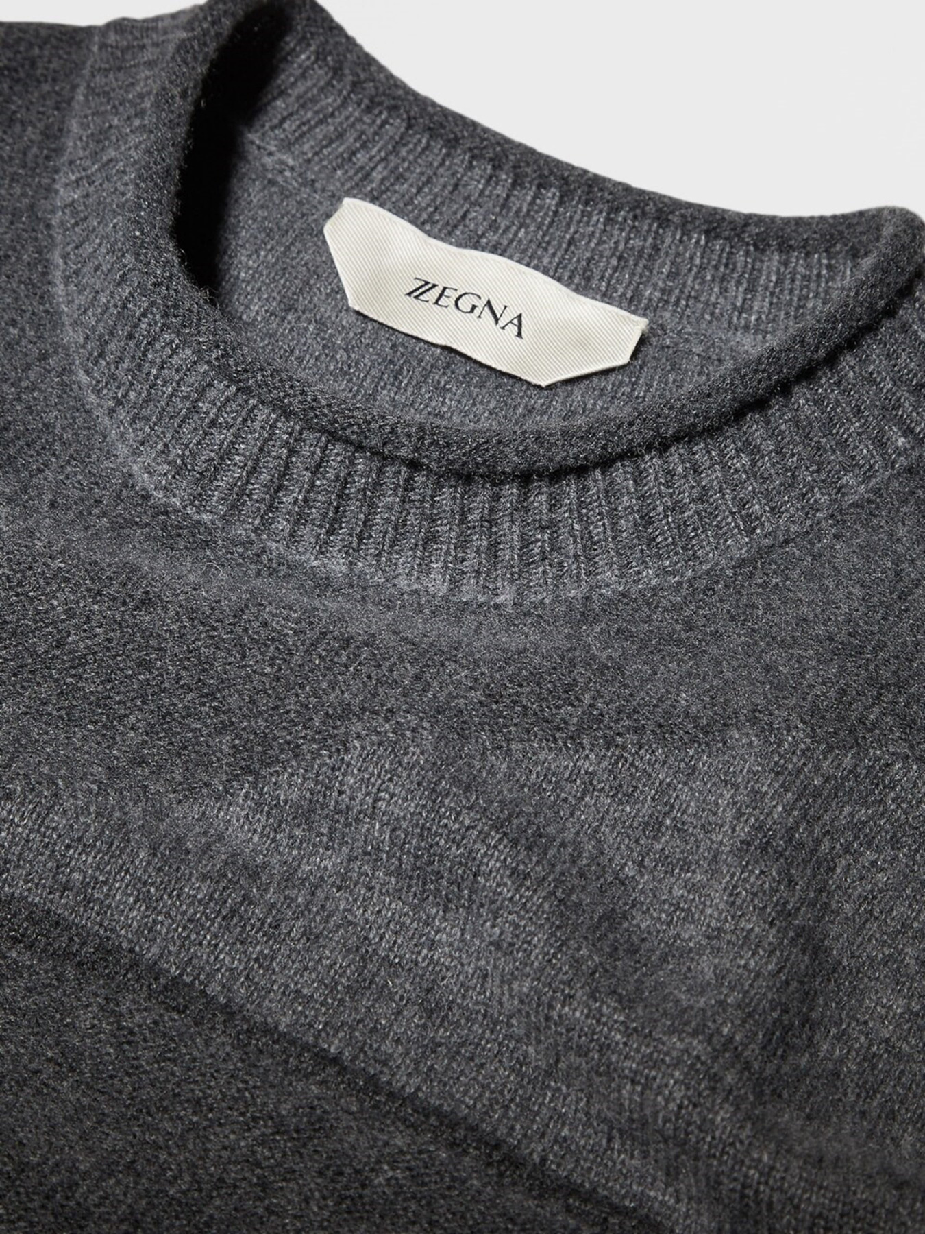 Джемпер Zegna модель KN313002_Сірий Фото