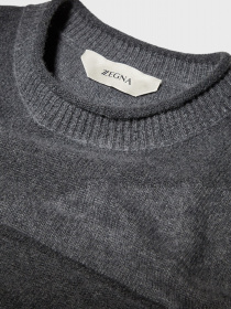 Джемпер Zegna модель KN313002_Сірий Фото