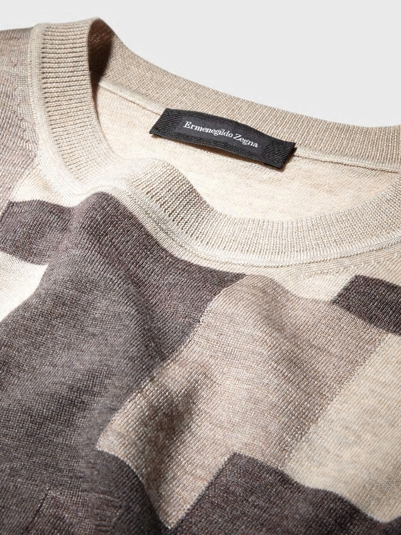 Джемпер Zegna модель KN313062_Бежевий Фото