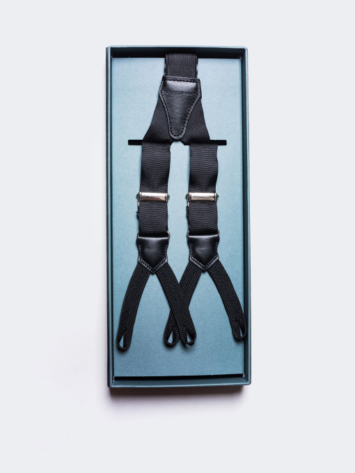 Підтяжки Zegna модель AC312098_Чорний Фото