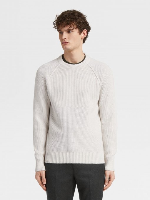 Джемпер Zegna модель KN313461_Бежевий Фото