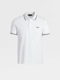 Поло Zegna модель KN313836_Білий Фото