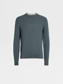 Джемпер Zegna модель KN313924_Морська хвиля Фото