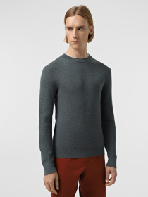 Джемпер Zegna модель KN313924_Морська хвиля Фото