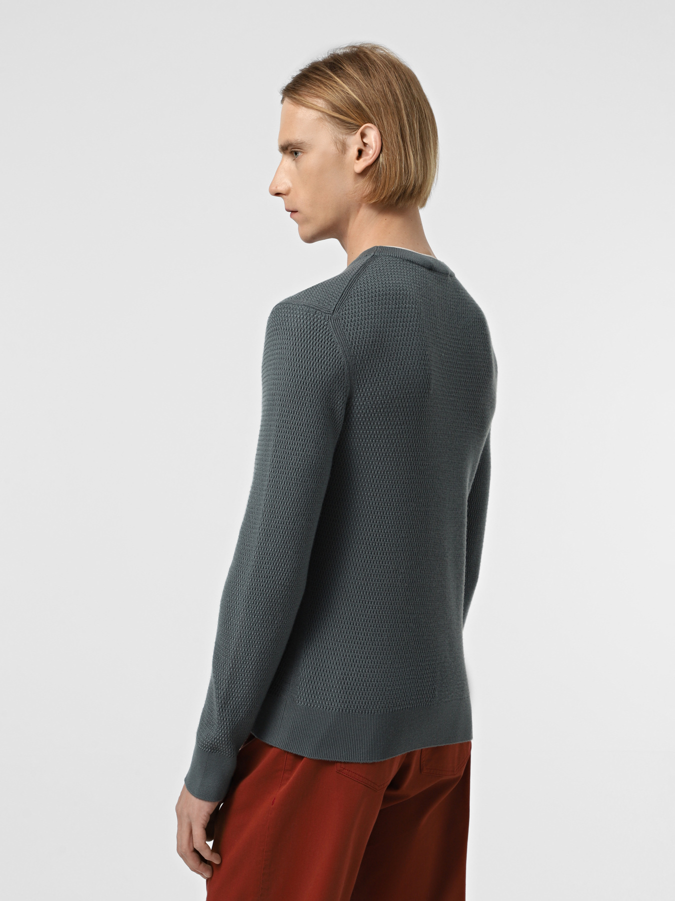 Джемпер Zegna модель KN313924_Морська хвиля Фото