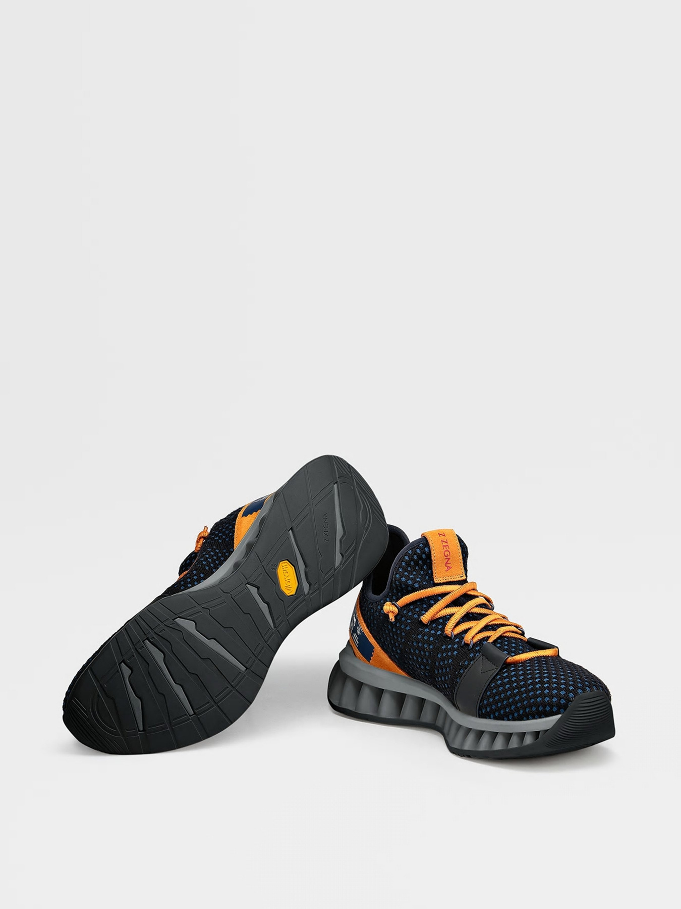 Кроссовки повседневные Zegna модель FT311920_Чорний Фото